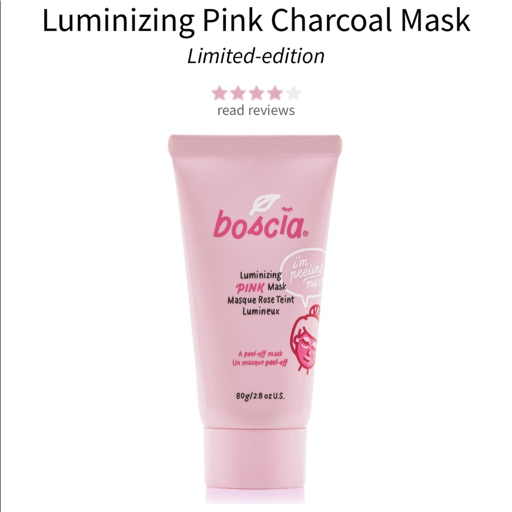 New Boscia Luminizing Pink Masque